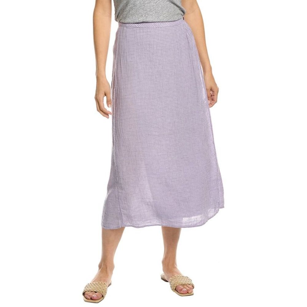 Women's Purple Gingham Skirt